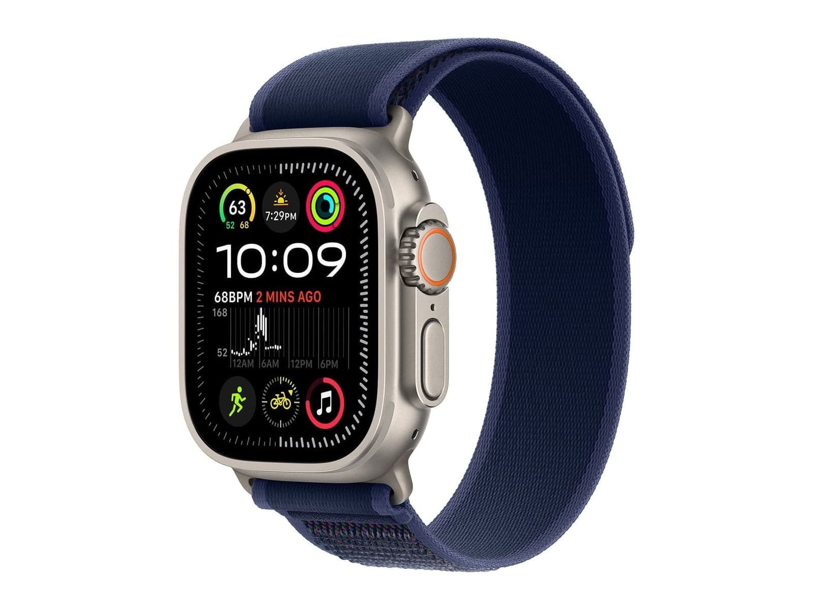 Apple Watch Ultra 2 Blue Trail Loop · Natural