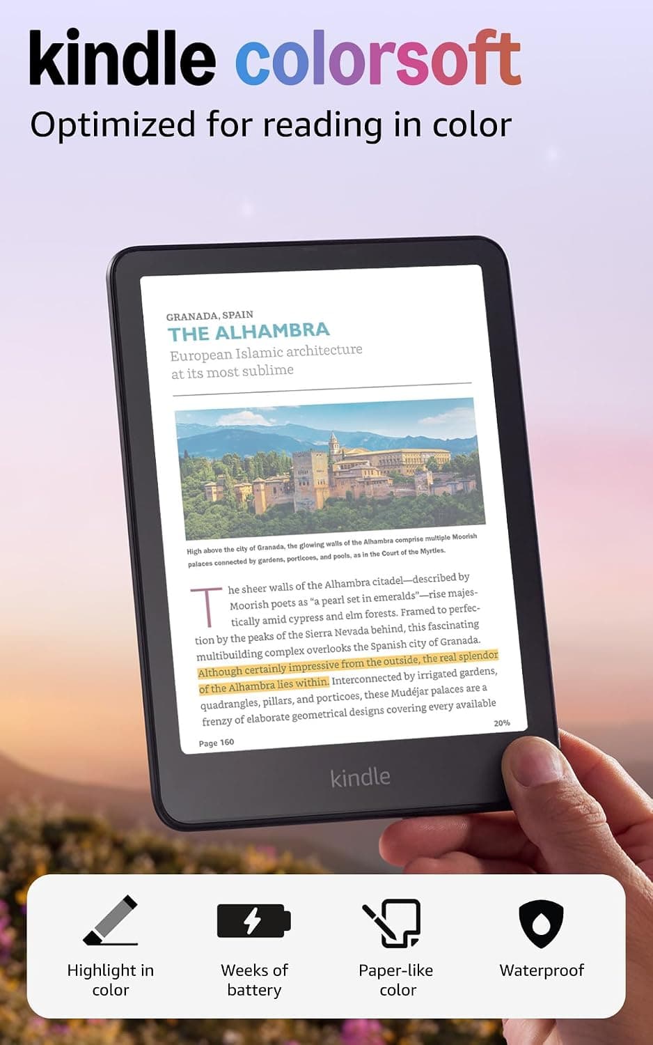 Amazon - Kindle Colorsoft 16 GB – 2025