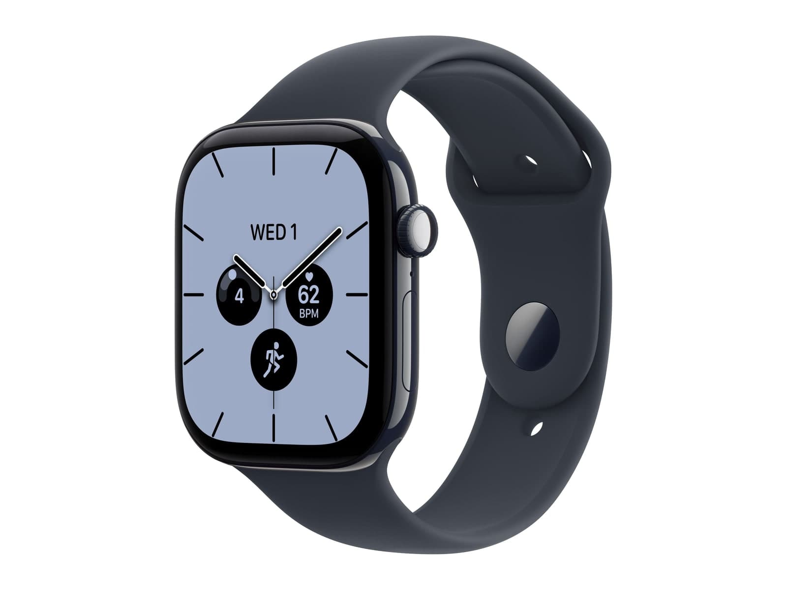 Apple Watch S12 46mm Night Blue Sport Band · Navy Blue · M/L GPS + Cellular