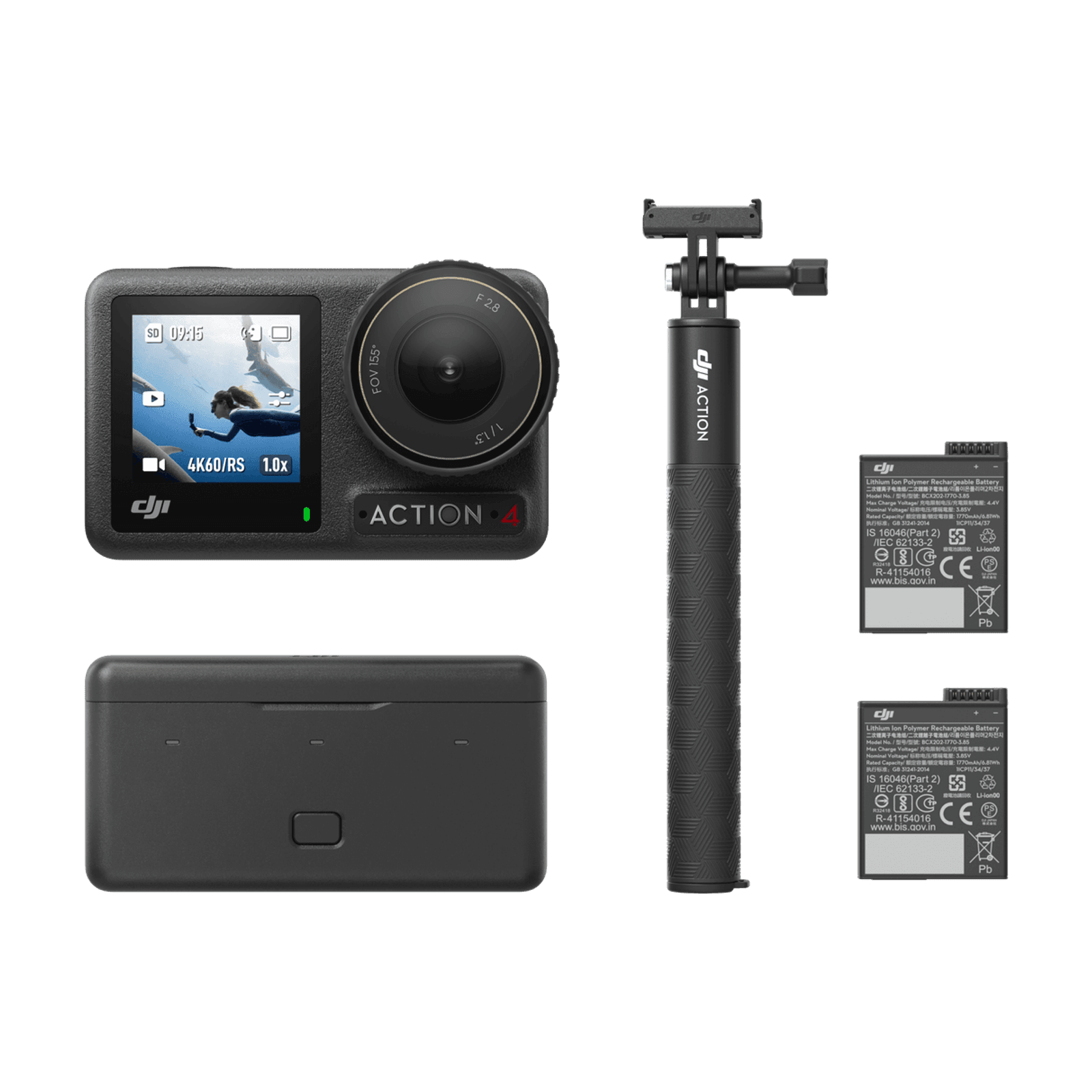 DJI Osmo Action 4 Adventure Combo