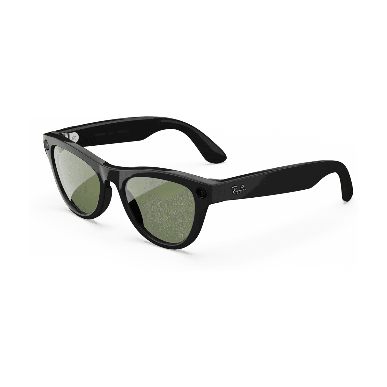 RayBan Meta Skyler Shiny Black G15 Green 150/50 GEN 2