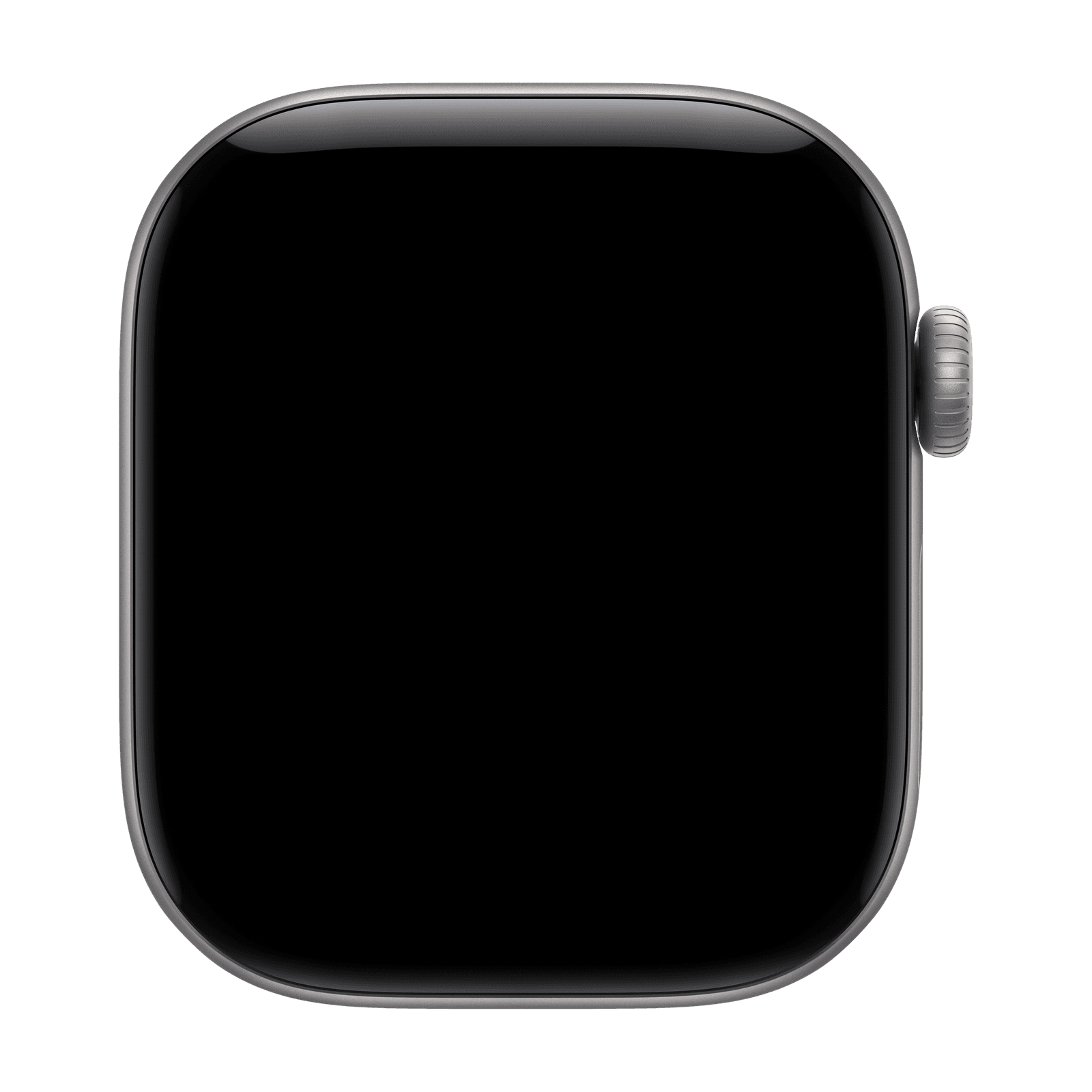 Apple Watch S12 42mm Space Gray Sport Band · Navy Blue · M/L GPS
