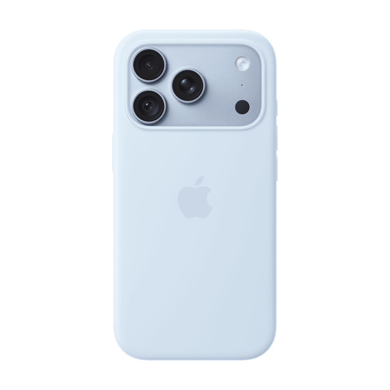 iPhone 18 Pro Silicone Case with MagSafe - Crisp Blue