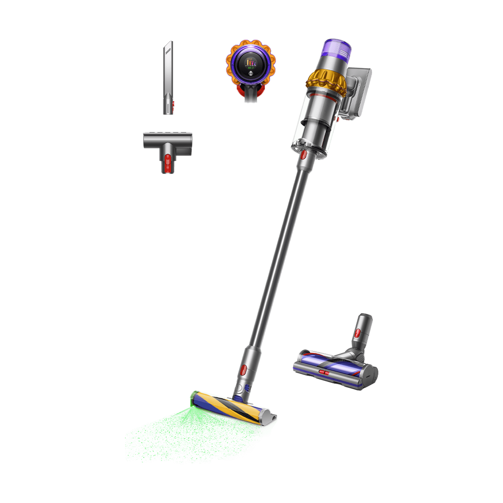 Dyson V15 Detect Absolute Yellow Nickel TRA