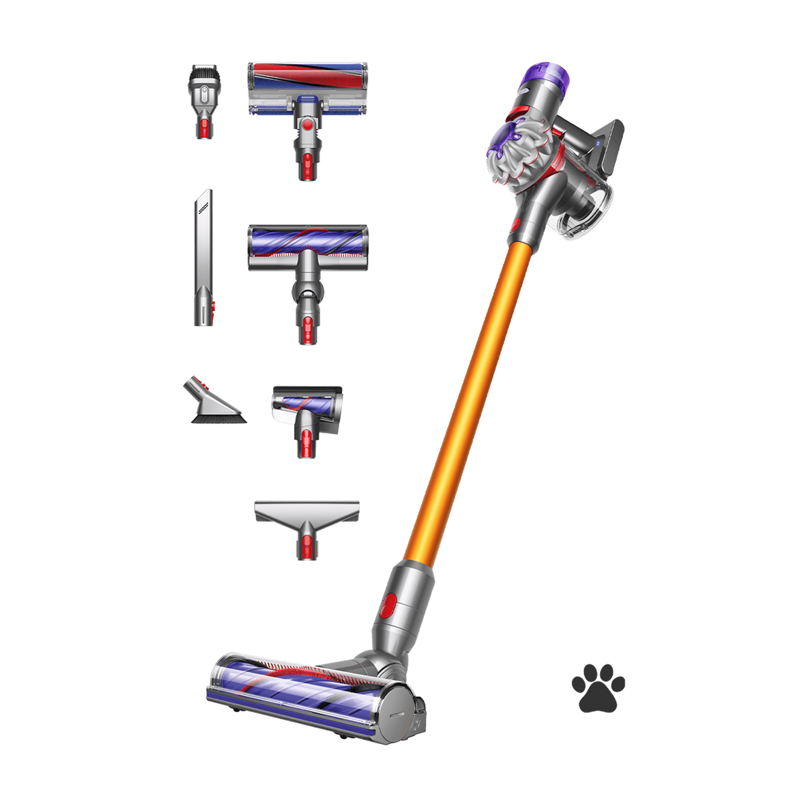 Dyson V8 Absolute Yellow Nickel