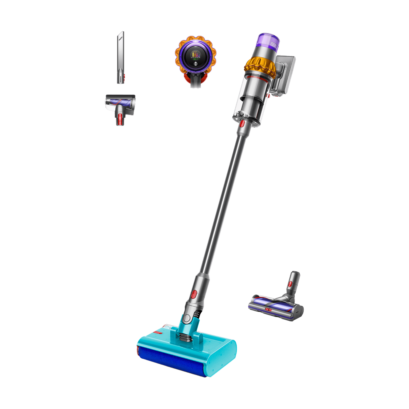 Dyson V15S Detect Submarine Yellow Nickel TRA