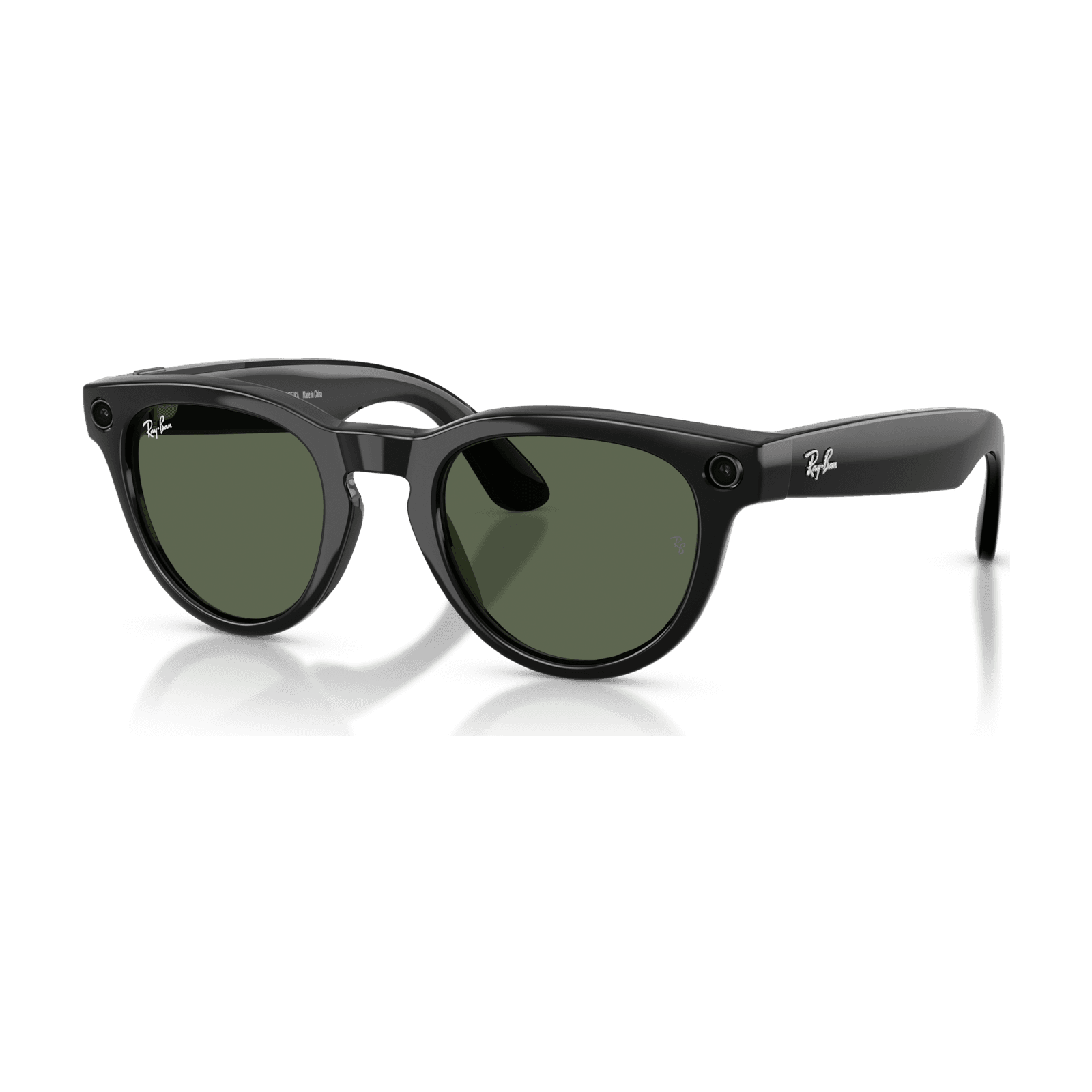 Ray-Ban Meta Gen 2 Headliner Shiny Black G15 Green 51mm RW4013