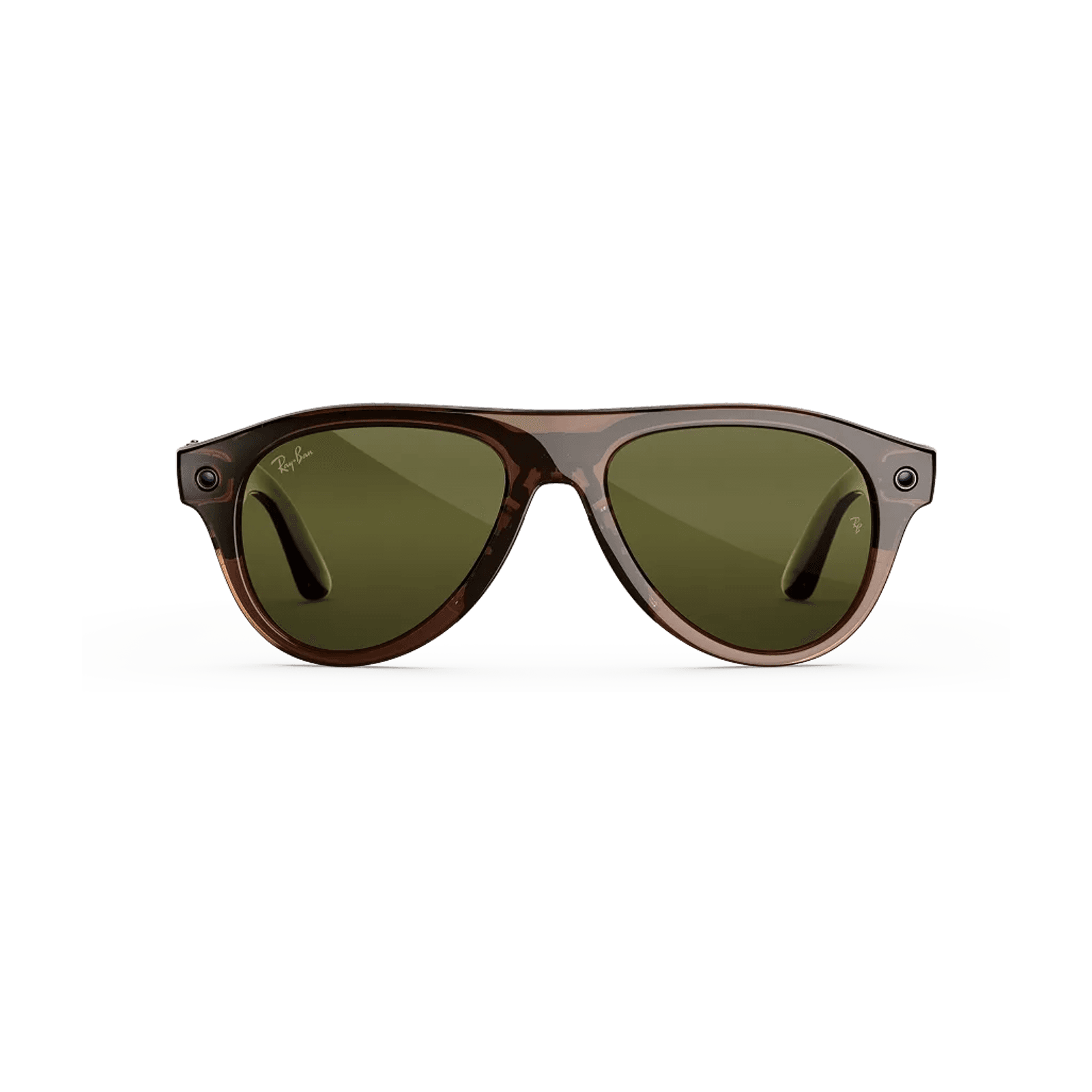 Ray-Ban Meta Gen 3 Aviator Transparent Umber Transition Jade RW4016 Size 54