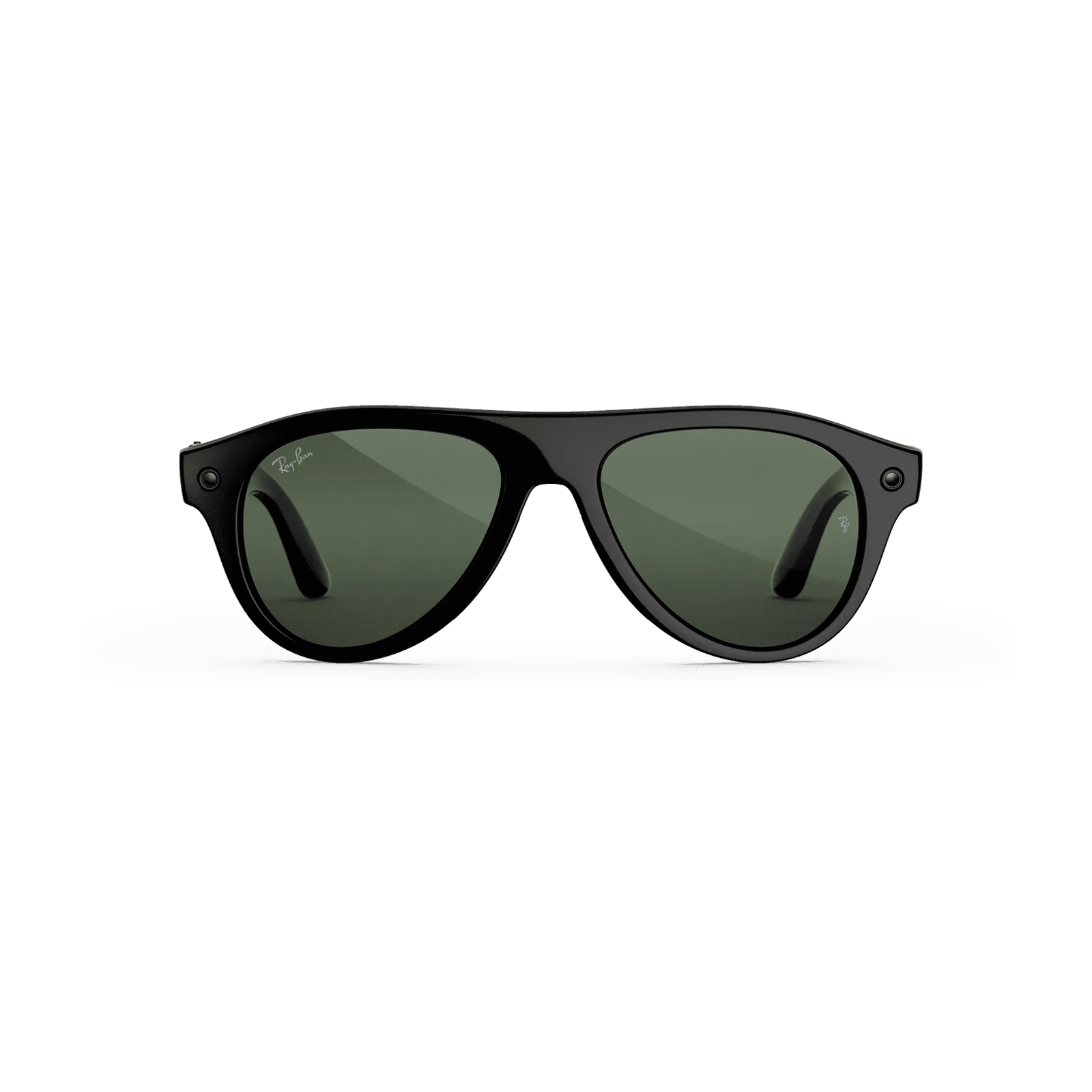 Ray-Ban Meta Gen 3 Aviator Shiny Black Transition Graphite Green RW4016 Size 54