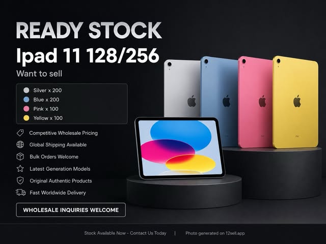 Ready stock: iPad 11, 128GB and 256GB